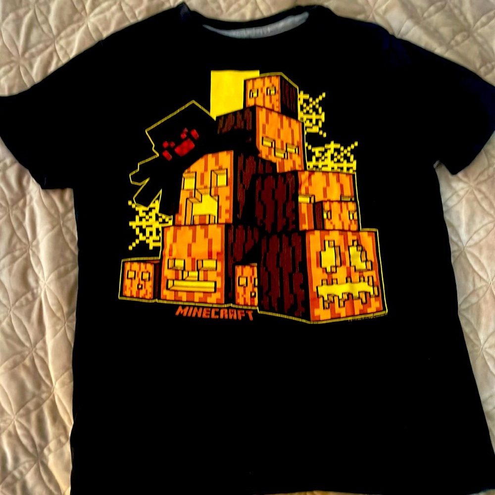 Halloween Fall Minecraft Shirt